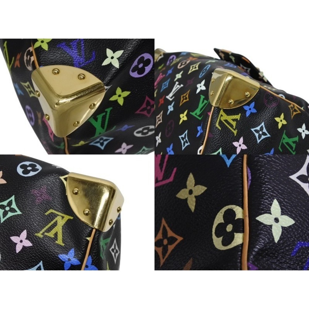 Louis Vuitton Speedy handbag Monogram Multicolore Multicolor Takashi Murakami - Picture 6 of 8